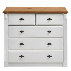 Maison Belfort Commode Eva - Blanc / Pin -loftscape Boutique 1000243580 210121 14375900009 DETAILS P000000001000243580