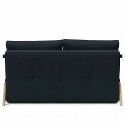 Innovation Möbel Canapé convertible Cubed - Tissu Mixed Dance : Blue - Largeur : 148 cm - Chêne clair -loftscape Boutique 1000244289 210218 15004000147 DETAILS P000000001000244289