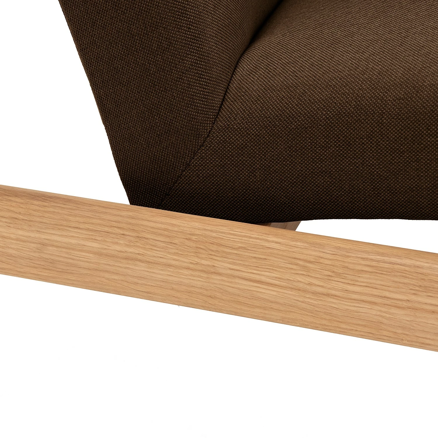 Studio Copenhagen Fauteuil Froid - Tissu - Tissu Baca: Marron - Chêne clair 8 Studio Copenhagen Fauteuil Froid - Tissu - Tissu Baca: Marron - Chêne clair – Image 6