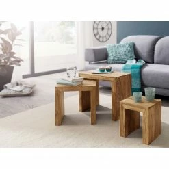 Naturoo Tables gigognes Verniolle I (lot de 3) - Acacia massif 9 Naturoo Tables gigognes Verniolle I (lot de 3) - Acacia massif -loftscape Boutique 1000244846 210202 14493100011 MOOD DETAILS P000000001000244846 mood