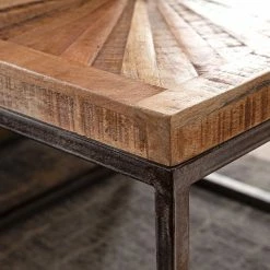 Naturoo Table basse Heusse I - Manguier massif / Métal - Manguier / Noir -loftscape Boutique 1000244881 210202 14591200216 DETAILS P000000001000244881