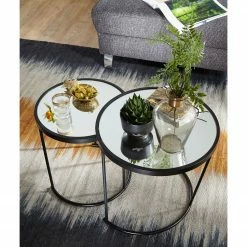 Loftscape Bout de canapé Menglon - Verre / Métal - Noir 9 Loftscape Bout de canapé Menglon - Verre / Métal - Noir -loftscape Boutique 1000244898 210202 15042000316 MOOD DETAILS P000000001000244898 mood