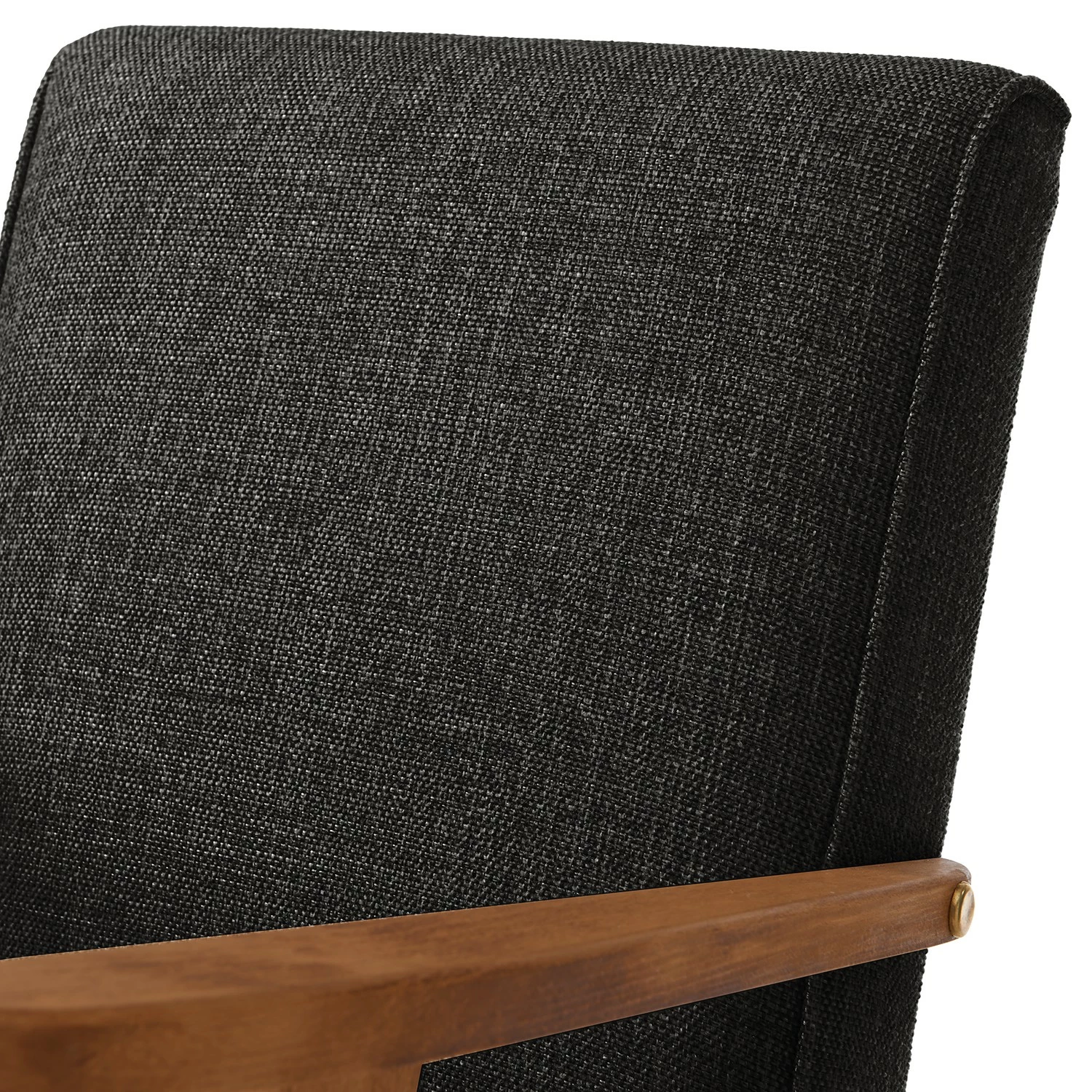 Studio Copenhagen Fauteuil Auklet - Tissu - Tissu Anait: Noir - Hêtre clair 6 Studio Copenhagen Fauteuil Auklet - Tissu - Tissu Anait: Noir - Hêtre clair – Image 4