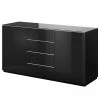 Loftscape Buffet Habas II - Verre - Noir