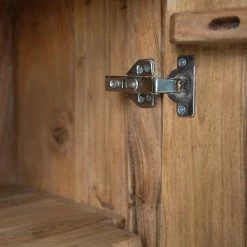 Ars manufacti Étagère de bureau Domme - Acacia massif / Fer - Acacia / Anthracite -loftscape Boutique 1000246832 220406 037 DETAILS P000000001000246832