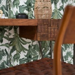 Wolf-Möbel Bureau Bubry - Acacia massif / Fer - Acacia / Anthracite -loftscape Boutique 1000246833 220610 040 DETAILS P000000001000246833