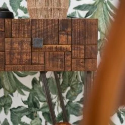 Wolf-Möbel Bureau Bubry - Acacia massif / Fer - Acacia / Anthracite -loftscape Boutique 1000246833 220610 060 DETAILS P000000001000246833