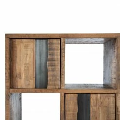 Ars manufacti Étagère de bureau Domme II - Acacia massif / Fer - Acacia / Anthracite -loftscape Boutique 1000246834 220406 034 DETAILS P000000001000246834