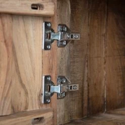 Ars manufacti Étagère de bureau Domme II - Acacia massif / Fer - Acacia / Anthracite -loftscape Boutique 1000246834 220406 035 DETAILS P000000001000246834