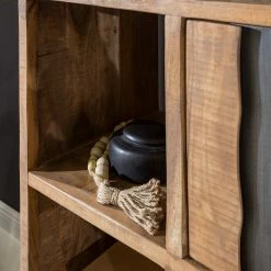 Ars manufacti Étagère de bureau Domme II - Acacia massif / Fer - Acacia / Anthracite -loftscape Boutique 1000246834 220705 022 MOOD DETAILS P000000001000246834 mood