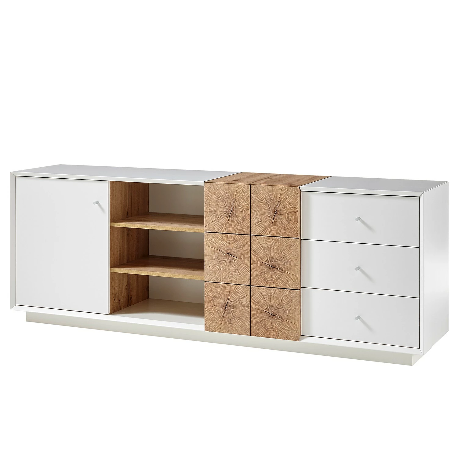 Loftscape Buffet Crecora I - Blanc / Imitation chêne 3 Loftscape Buffet Crecora I - Blanc / Imitation chêne