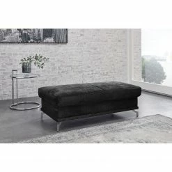 Loftscape Repose-pieds Tamaris - Velours côtelé - Velours côtelé Inbal: Noir -loftscape Boutique 1000248690 210317 15122500215 MOOD DETAILS P000000001000248690 mood