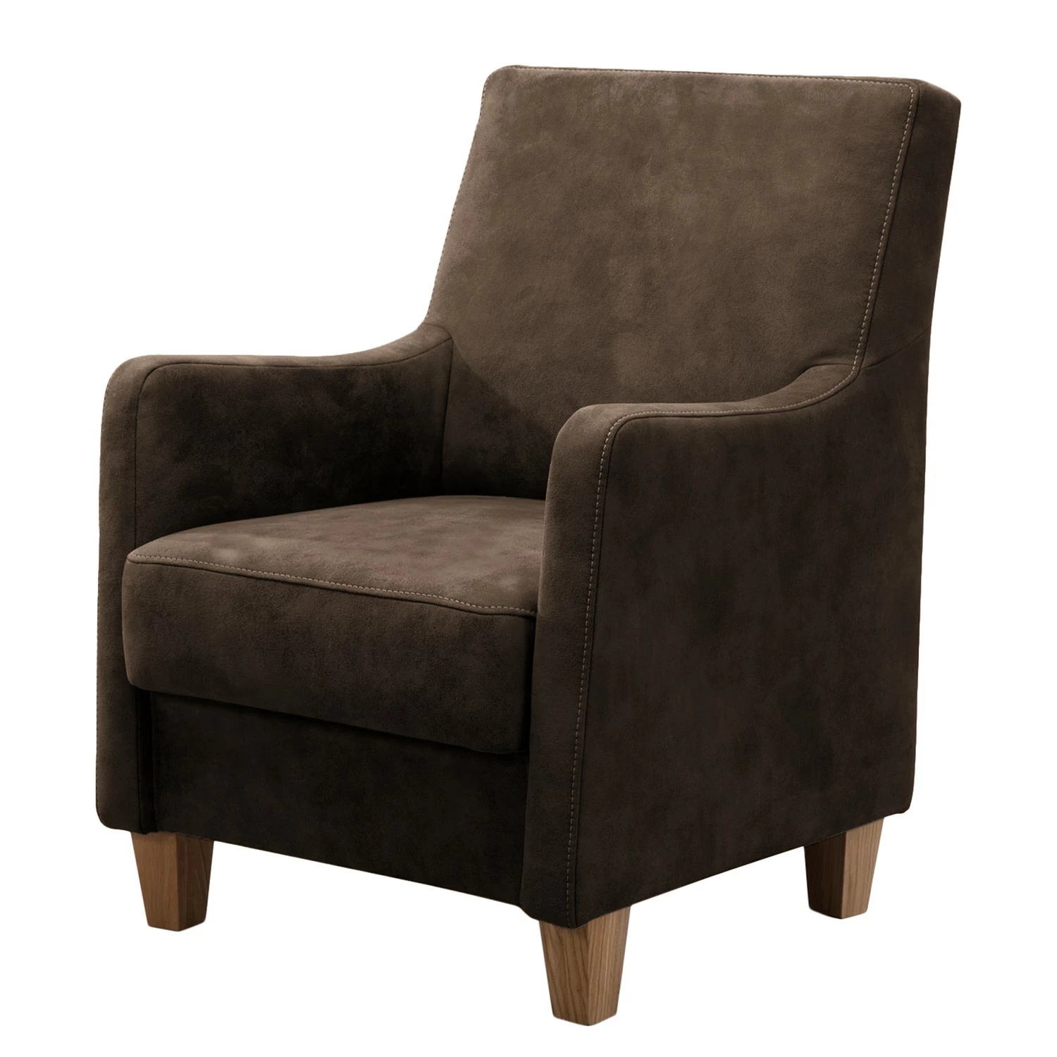 Ridgevalley Fauteuil Orbeil - Microfibre - Microfibre Flavie: Marron foncé 3 Ridgevalley Fauteuil Orbeil - Microfibre - Microfibre Flavie: Marron foncé