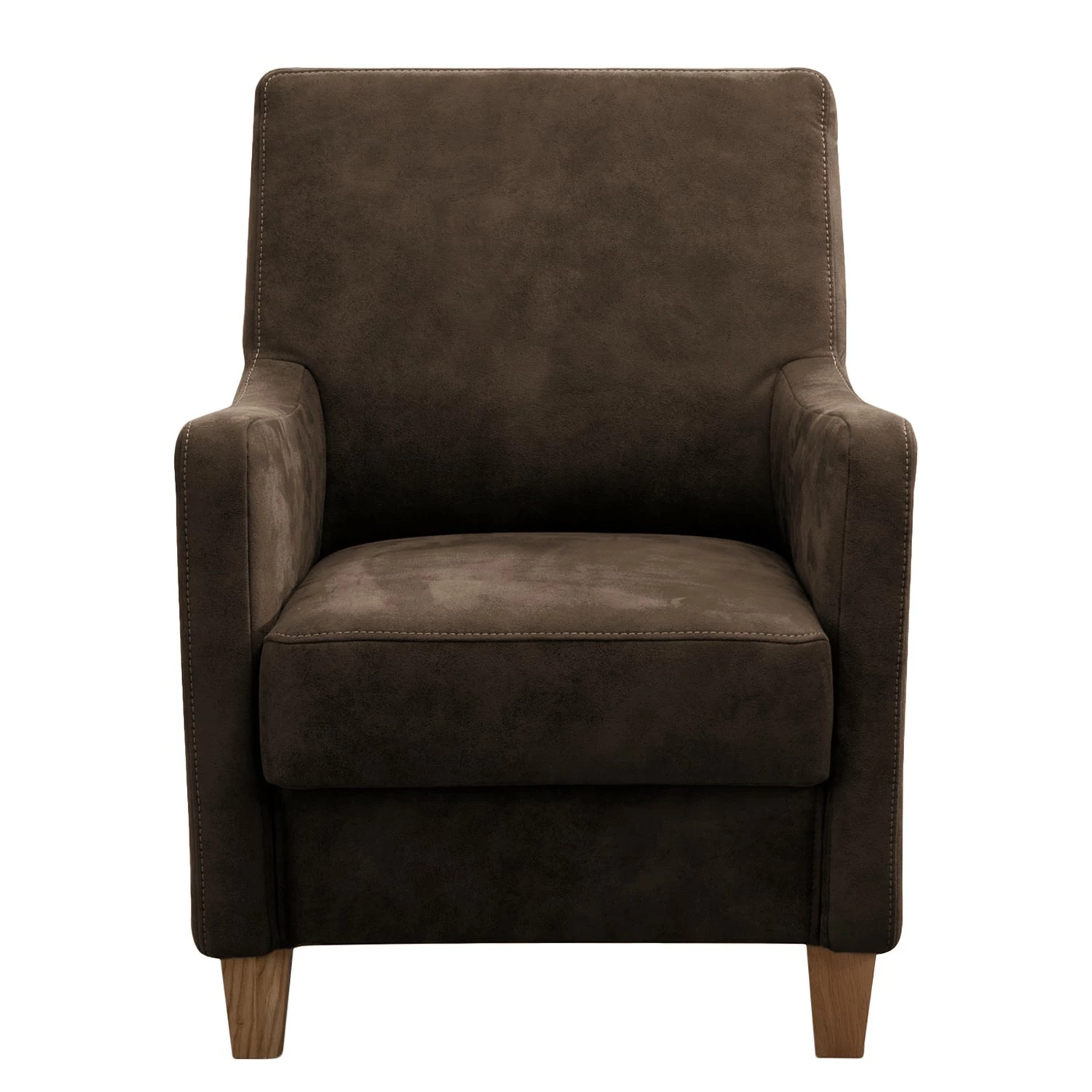 Ridgevalley Fauteuil Orbeil - Microfibre - Microfibre Flavie: Marron foncé 5 Ridgevalley Fauteuil Orbeil - Microfibre - Microfibre Flavie: Marron foncé – Image 3