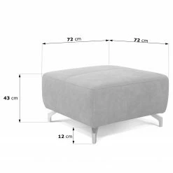 Loftscape Repose-pieds Montaner - Microfibre - Microfibre Priya: Cognac -loftscape Boutique 1000248733 210317 15125600700 SKETCH DETAILS P000000001000248733 sketch