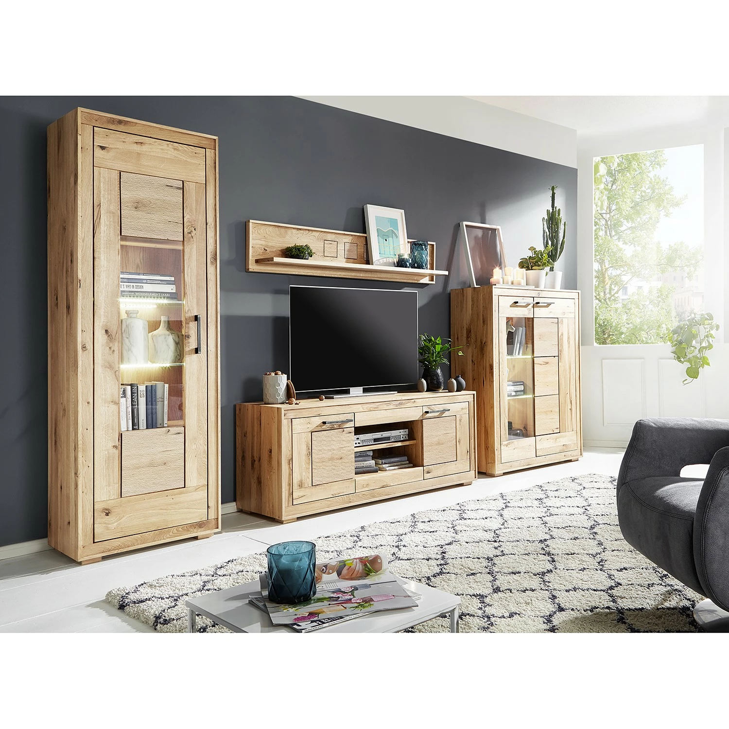 Naturoo Tablette murale Juillan - Chêne sauvage massif - Largeur : 130 cm 4 Naturoo Tablette murale Juillan - Chêne sauvage massif - Largeur : 130 cm – Image 2