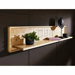 Naturoo Tablette murale Juillan - Chêne sauvage massif - Largeur : 130 cm 8 Naturoo Tablette murale Juillan - Chêne sauvage massif - Largeur : 130 cm -loftscape Boutique 1000249445 210420 08290900101 MOOD DETAILS P000000001000249445 mood