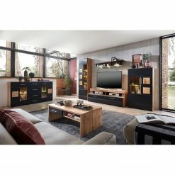 Loftscape Buffet Belloc - Avec éclairage - Noir mat / Imitation chêne 7 Loftscape Buffet Belloc - Avec éclairage - Noir mat / Imitation chêne -loftscape Boutique 1000249570 211001 140739000021 MOOD DETAILS P000000001000249570 mood