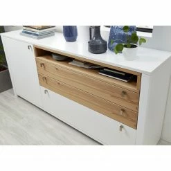 Loftscape Buffet Cordelle - Blanc mat / Chêne sauvage -loftscape Boutique 1000249575 210302 14411500055 DETAILS P000000001000249575