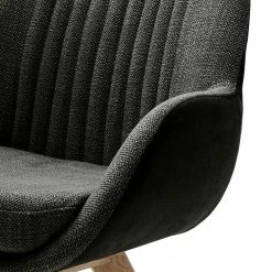 Norrwood Chaises à accoudoirs Chemille - Tissage à plat / Chêne massif - Anthracite 9 Norrwood Chaises à accoudoirs Chemille - Tissage à plat / Chêne massif - Anthracite -loftscape Boutique 1000249588 210609 12375100043 DETAILS P000000001000249588