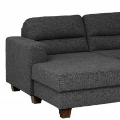 Fredriks Canapé panoramique Valines - Tissu - Tissu Kona: Noir - Méridienne courte à gauche / longue à droite (vue de face) - Sans fonction couchage - Sans appui-tête -loftscape Boutique 1000249849 210415 15550400364 DETAILS P000000001000249849