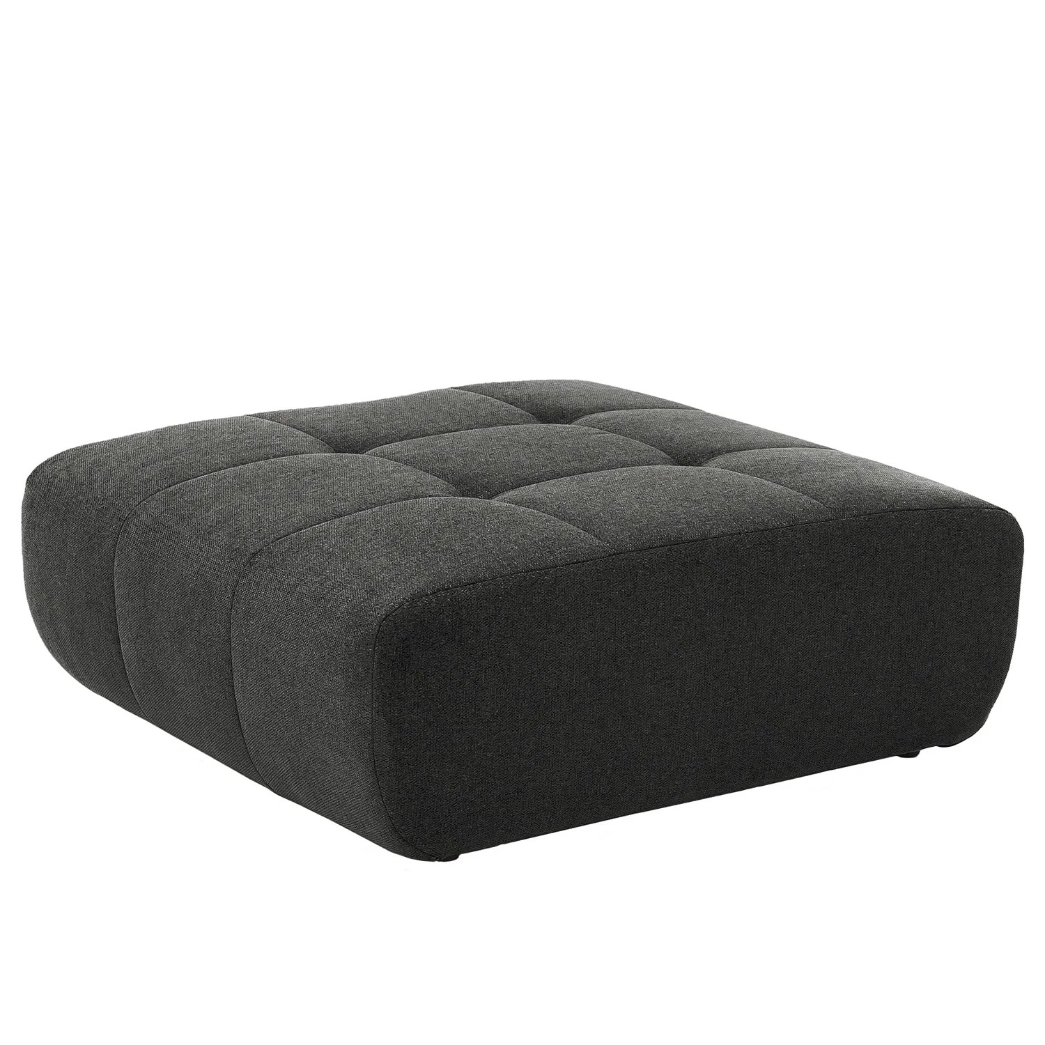 Fredriks Canapé d’angle Valleres - Tissu - Tissu Nila: Noir - Méridienne courte à gauche (vue de face) - Avec repose-pieds 6 Fredriks Canapé d’angle Valleres - Tissu - Tissu Nila: Noir - Méridienne courte à gauche (vue de face) - Avec repose-pieds – Image 4