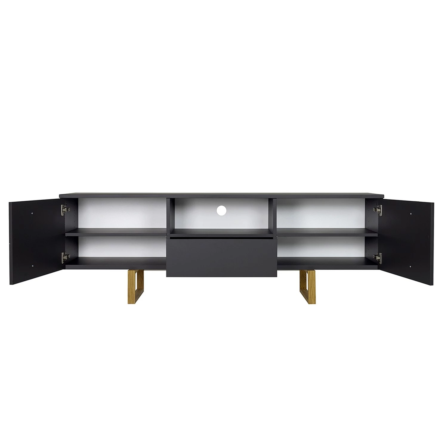 Tenzo Meuble TV Birka - Anthracite 6 Tenzo Meuble TV Birka - Anthracite – Image 4