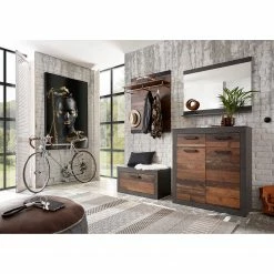 Red Living Commode Buzan III - Imitation bois recyclé / Anthracite 10 Red Living Commode Buzan III - Imitation bois recyclé / Anthracite -loftscape Boutique 1000250956 210225 13123500034 MOOD DETAILS P000000001000250956 mood