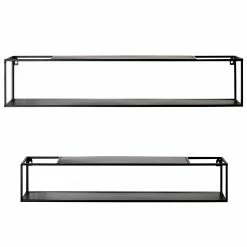 Loftscape Étagères murales Lancieux II - Métal - Noir -loftscape Boutique 1000252671 210325 08124500046 DETAILS P000000001000252671