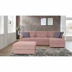 Loftscape Repose-pieds Guillac - Tissu Palila: Mauve -loftscape Boutique 1000253727 210419 14522300060 MOOD DETAILS P000000001000253727 mood