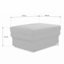 Loftscape Repose-pieds Guillac - Tissu Palila: Mauve -loftscape Boutique 1000253727 210419 14522700063 SKETCH DETAILS P000000001000253727 sketch