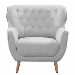 Ridgevalley Fauteuil Mansac - Tissage à plat - Tissu Gila: Gris clair -loftscape Boutique 1000253753 210419 14565800235 DETAILS P000000001000253753