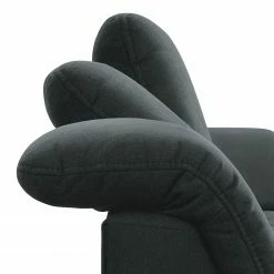 Loftscape Canapé panoramique Boussay - Tissage à plat - Tissu Olea: Gris foncé - Méridienne courte à gauche / longue à droite (vue de face) - Sans fonction couchage -loftscape Boutique 1000253915 210419 15235901683 DETAILS P000000001000253915