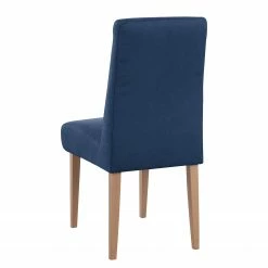 Loftscape Chaise capitonnée Juillac - Tissage à plat - Tissu Olea: Bleu -loftscape Boutique 1000254001 210413 13354900093 DETAILS P000000001000254001