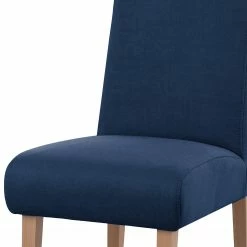Loftscape Chaise capitonnée Juillac - Tissage à plat - Tissu Olea: Bleu -loftscape Boutique 1000254001 210413 13354900095 DETAILS P000000001000254001