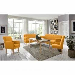 Loftscape Fauteuil Gramont - Tissu Eteri: Jaune moutarde -loftscape Boutique 1000254017 210413 13363800261 MOOD DETAILS P000000001000254017 mood