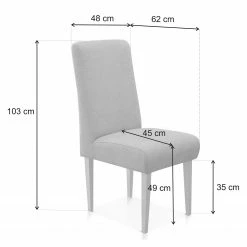 Fredriks Chaise capitonnée Gramont - Microfibre Priya: Marron foncé -loftscape Boutique 1000254036 210413 13372600427 SKETCH DETAILS P000000001000254036 sketch