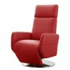 Fredriks Fauteuil relax Bosville - Cuir véritable - Cuir Pua: Rouge - Fonction relaxation - Réglage électrique : 2 moteurs avec batterie -loftscape Boutique 1000254169 210426 12294400103 IMAGE P000000001000254169