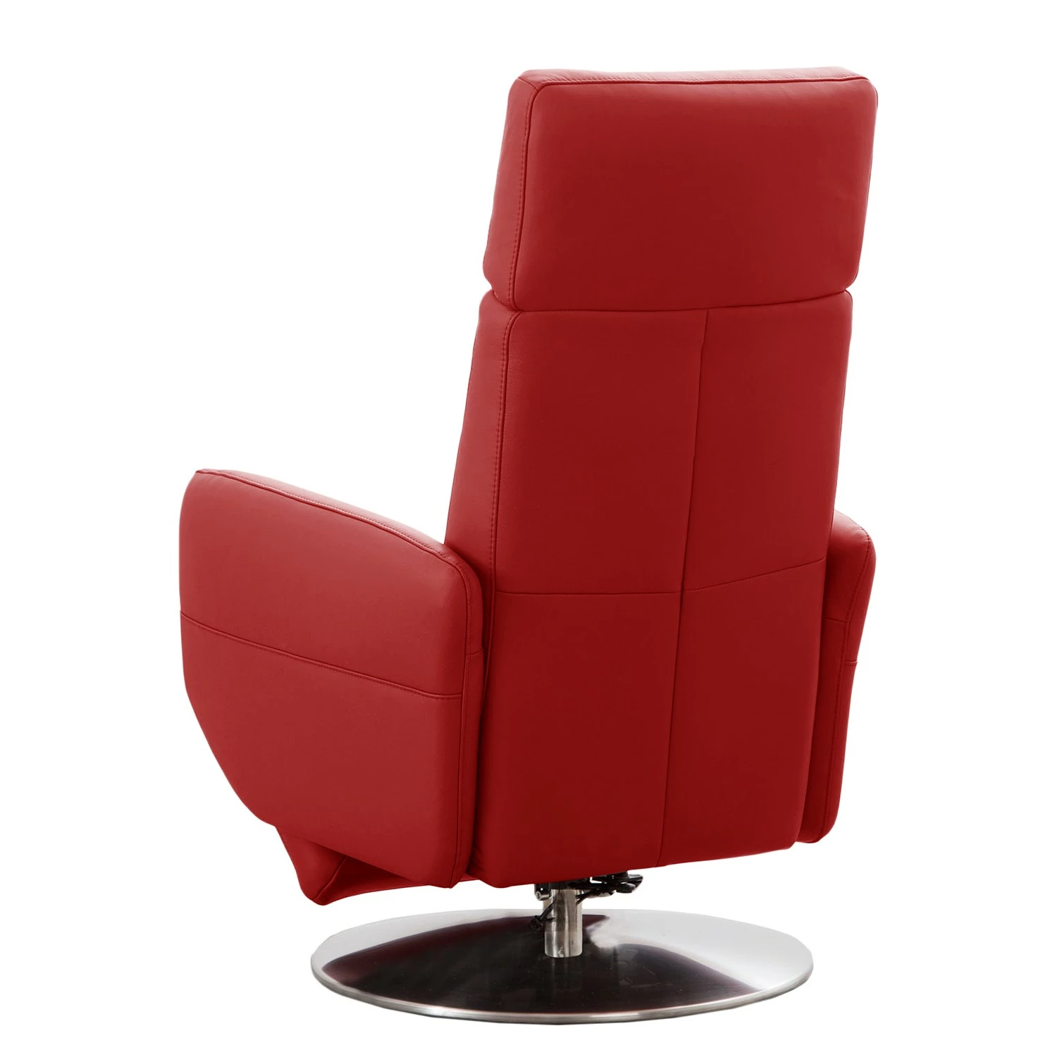 Fredriks Fauteuil relax Bosville - Cuir véritable - Cuir Pua: Rouge - Fonction relaxation - Réglage électrique : 2 moteurs avec batterie 7 Fredriks Fauteuil relax Bosville - Cuir véritable - Cuir Pua: Rouge - Fonction relaxation - Réglage électrique : 2 moteurs avec batterie – Image 5