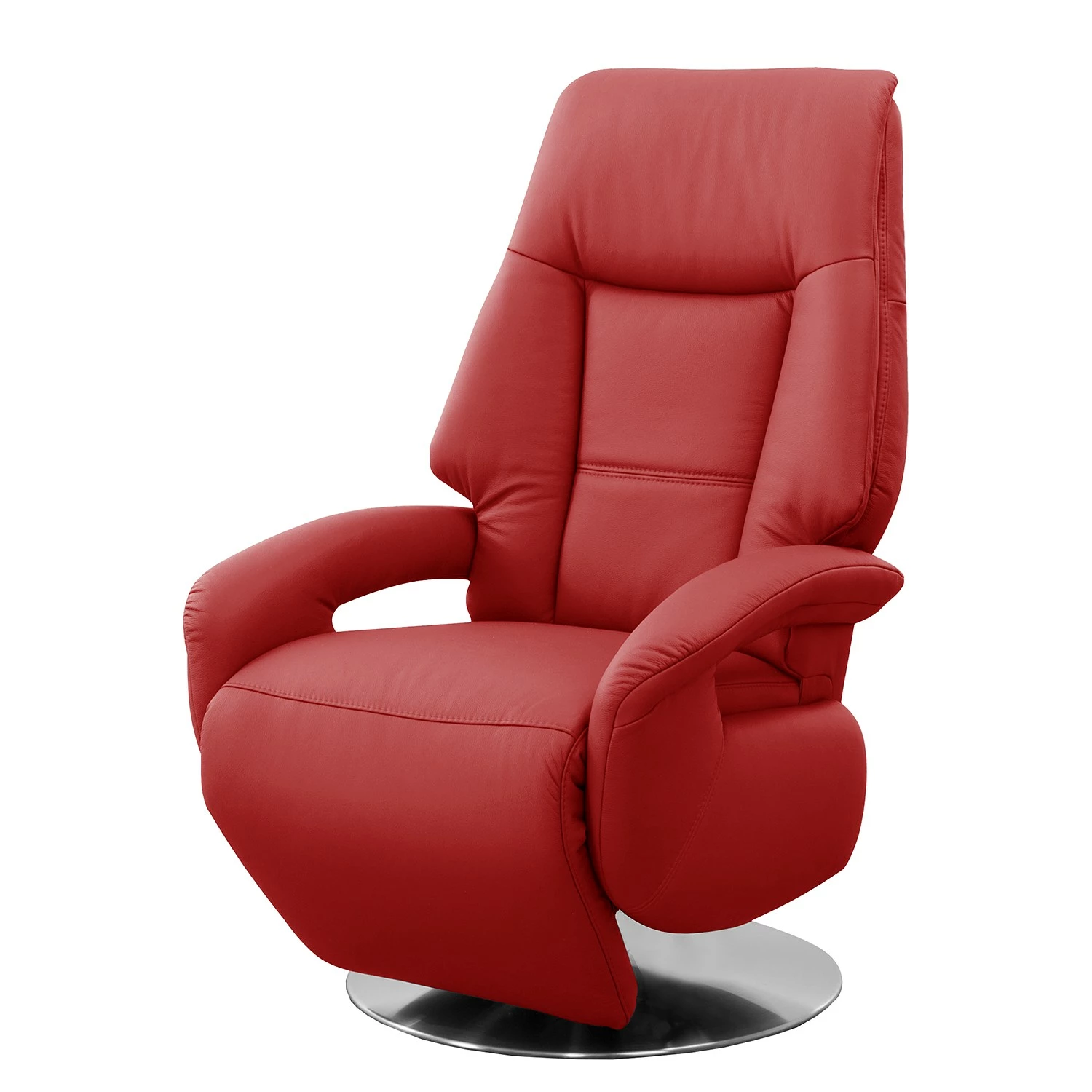 Fredriks Fauteuil relax Givors - Cuir Pua: Rouge - Fonction relaxation - Avec aide au redressement 3 Fredriks Fauteuil relax Givors - Cuir Pua: Rouge - Fonction relaxation - Avec aide au redressement