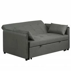 Loftscape Canapé convertible Millery - Tissu - Gris foncé 21 Loftscape Canapé convertible Millery - Tissu - Gris foncé -loftscape Boutique 1000254297 210929 141237000157 DETAILS P000000001000254297