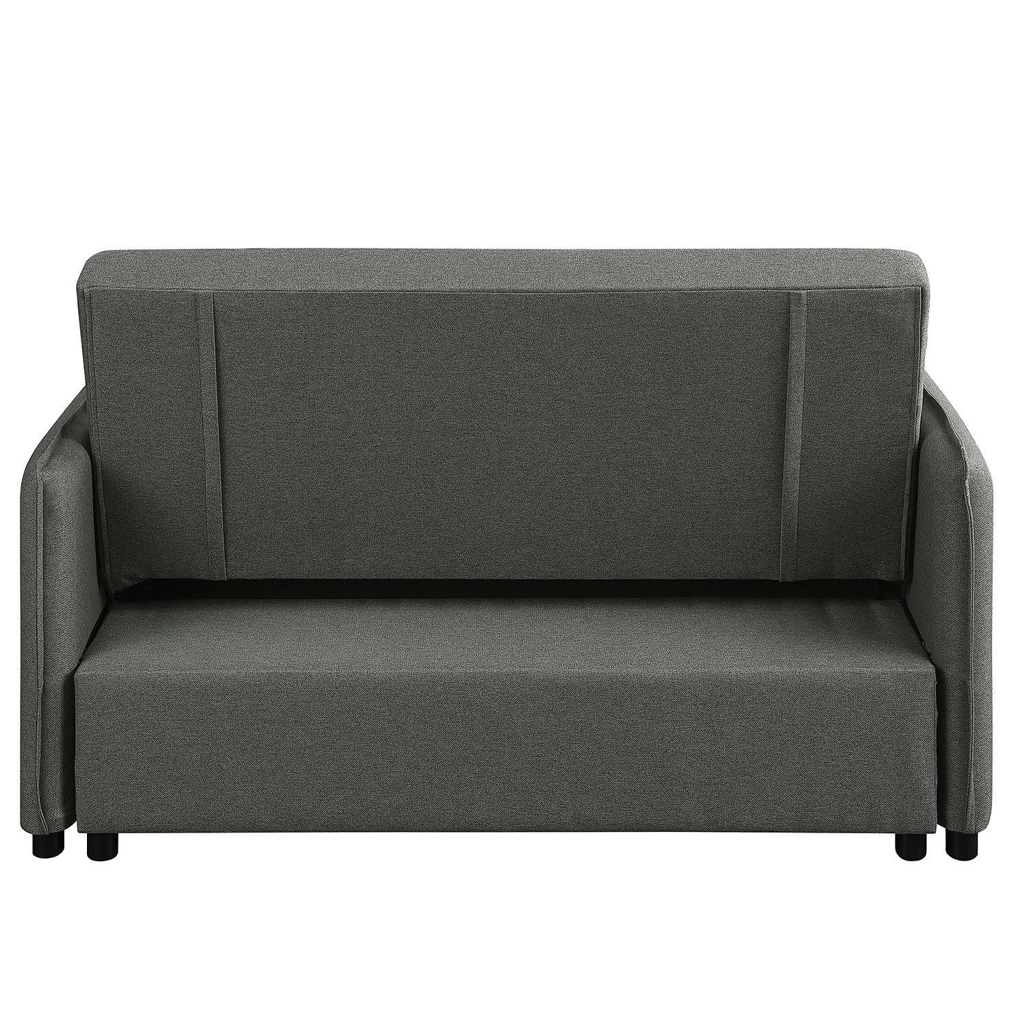 Loftscape Canapé convertible Millery - Tissu - Gris foncé 9 Loftscape Canapé convertible Millery - Tissu - Gris foncé – Image 7