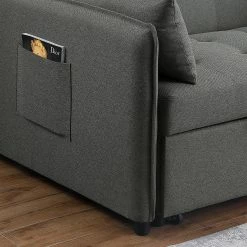 Loftscape Canapé convertible Millery - Tissu - Gris foncé 28 Loftscape Canapé convertible Millery - Tissu - Gris foncé -loftscape Boutique 1000254297 210929 14123800234 DETAILS P000000001000254297