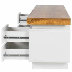 Fredriks Meuble TV Namona II - Éclairage inclus - Imitation chêne / Blanc 31 Fredriks Meuble TV Namona II - Éclairage inclus - Imitation chêne / Blanc -loftscape Boutique 1000255072 220729 050 DETAILS P000000001000255072