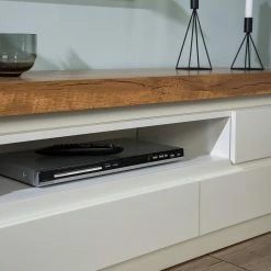 Fredriks Meuble TV Namona II - Éclairage inclus - Imitation chêne / Blanc 33 Fredriks Meuble TV Namona II - Éclairage inclus - Imitation chêne / Blanc -loftscape Boutique 1000255072 220729 052 DETAILS P000000001000255072