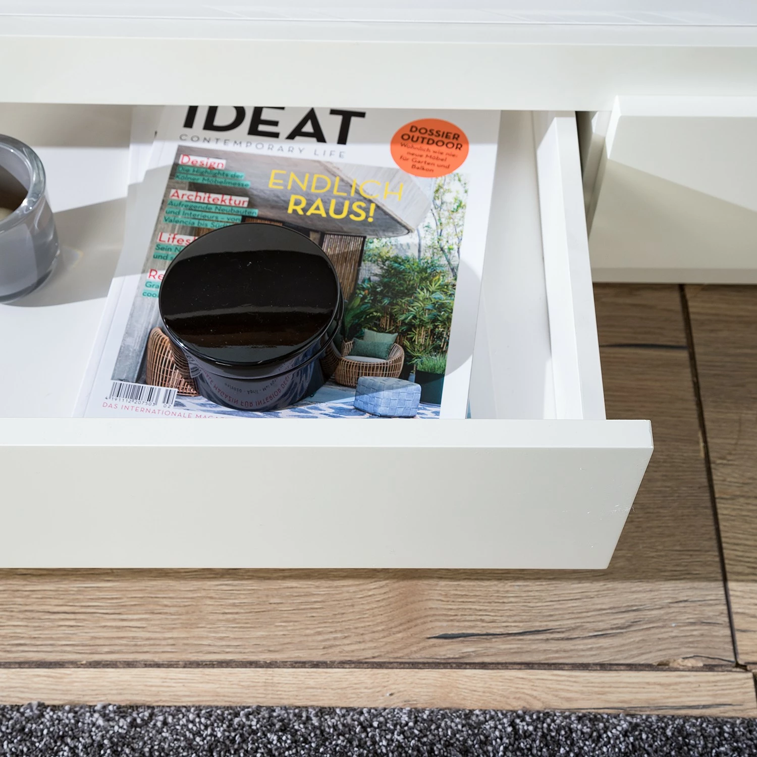 Fredriks Meuble TV Namona II - Éclairage inclus - Imitation chêne / Blanc 19 Fredriks Meuble TV Namona II - Éclairage inclus - Imitation chêne / Blanc – Image 17