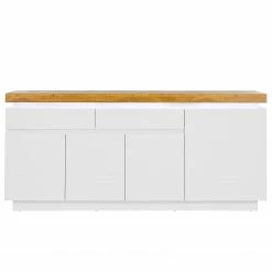 Fredriks Enfilade Namona II - Éclairage inclus - Imitation chêne / Blanc -loftscape Boutique 1000255074 220803 035 DETAILS P000000001000255074