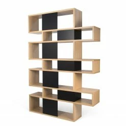 Temahome Étagère London III - Chêne / Noir -loftscape Boutique 1000255258 210324 15033600326 DETAILS P000000001000255258