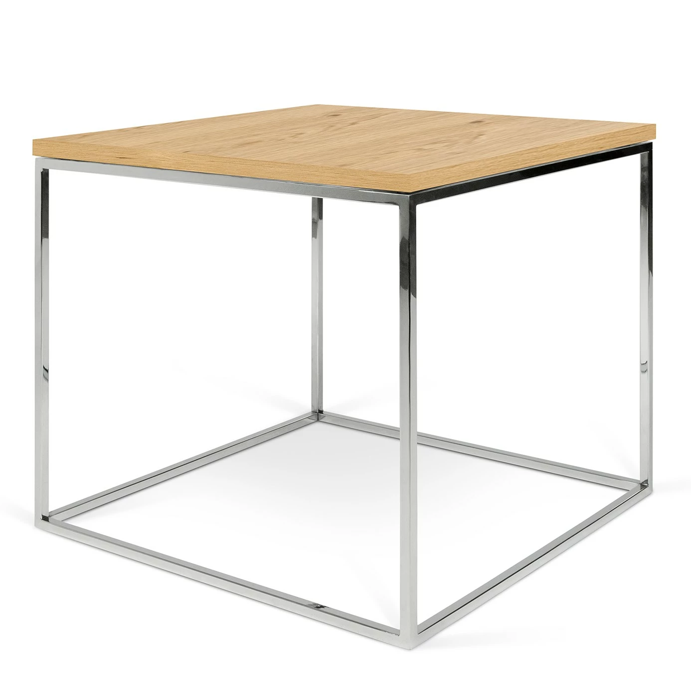 Temahome Table basse Gleam IV - Placage en bois véritable / Métal - Chêne 3 Temahome Table basse Gleam IV - Placage en bois véritable / Métal - Chêne