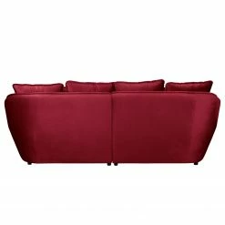 Red Living Grand canapé Le Vicel I - Velours - Rouge -loftscape Boutique 1000255396 210428 14494400139 DETAILS P000000001000255396